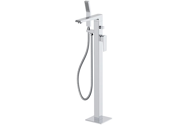 Floor-Standing Single Column Shower/Bathtub Faucet