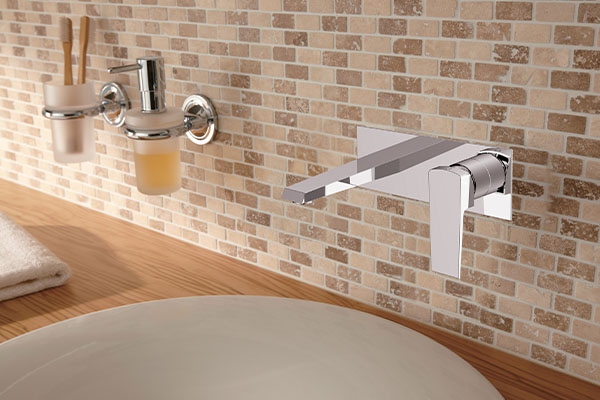 Single Handle Wall Basin Faucet